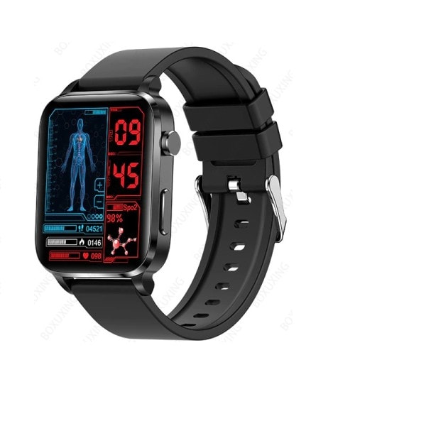 Termometer Smart Klocka Män Sangao Laser Treat Hälsa Hjärt Rate Blod Tryck Sport Smartwatch