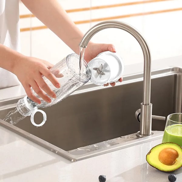 Bærbar blender 350ml mini bærbar blender smoothies 1400mAh FRISK JUICE rejse elektrisk rejse bærbar mixer køkken