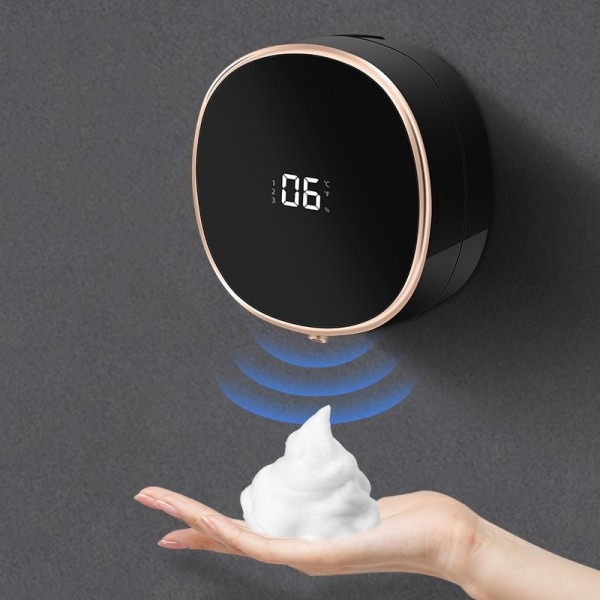 Automatisk skum tvål automater för badrum smart tvätt hand maskin med usb laddning