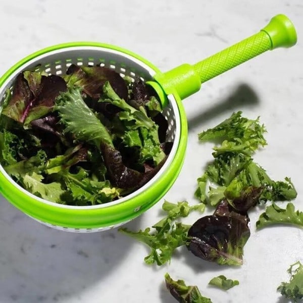 Hopfällbar Sallad Spinner Grönsak Frukt Dränare