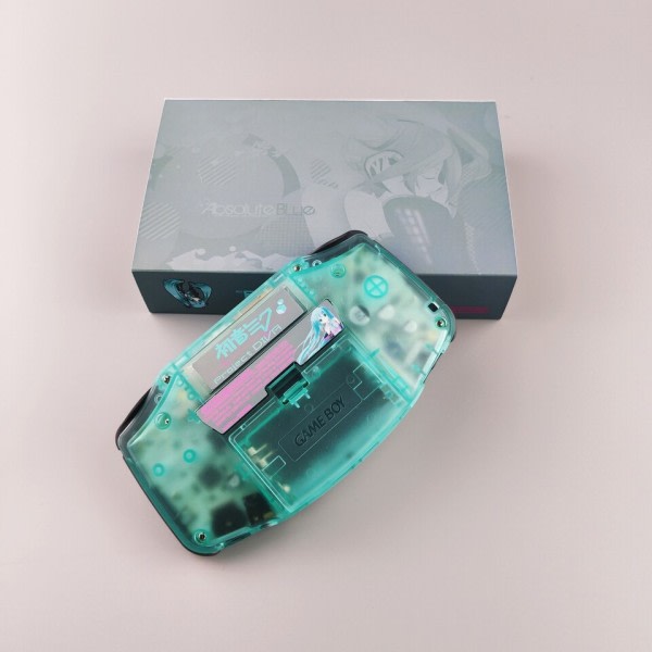 Advance Anime Figures Hatsunes Mikus Handheld Game Console Highlight Färg Display SP Leksaker