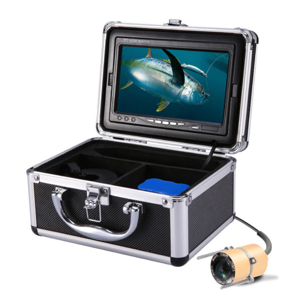 Video Fish Finder 7 Tommer LCD Monitor Kamera Kit For Vinter Undervann Is Fiske