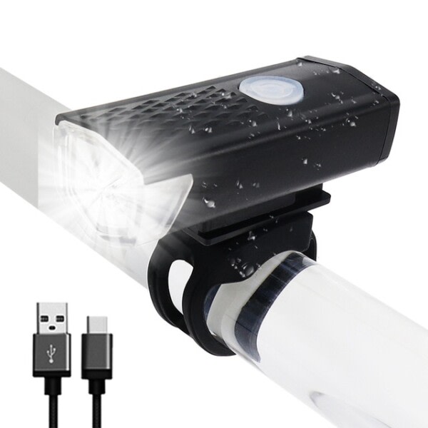 USB uppladdningsbar Vattentät Cykel Lampa Ficklampa