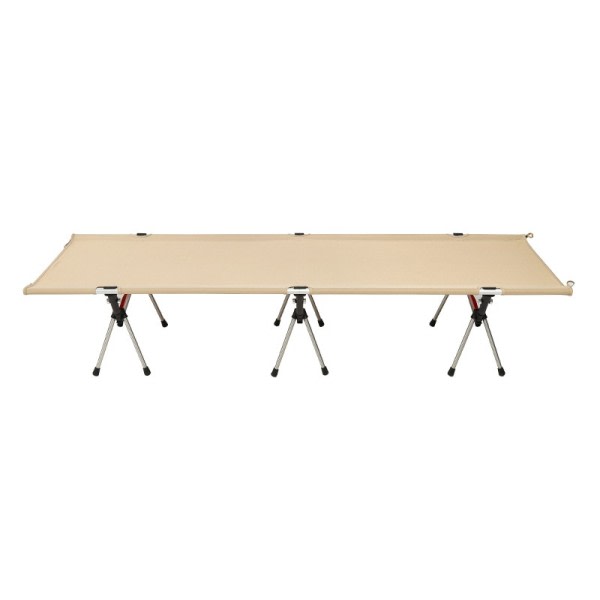Utomhus Camping Spjälsäng Ultralight Portabel 7075 aluminium legering Hög-låg dubbelfunktion hopfällbar Sov Säng