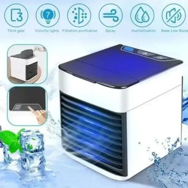 Mini luftkonditionering kylning fläkt Multifunktionell USB hem portabel skrivbord luftkonditionering