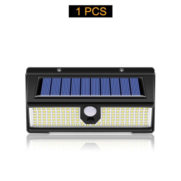 aurinko LED valo ulko puutarha sisustus 190led valot 4 työtila IP65 vedenpitävä aurinko liike anturi