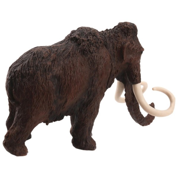 Simulering mammut modell dyr modell elefant leketøy skrivebord dekorasjon håndverk kunstig elefant