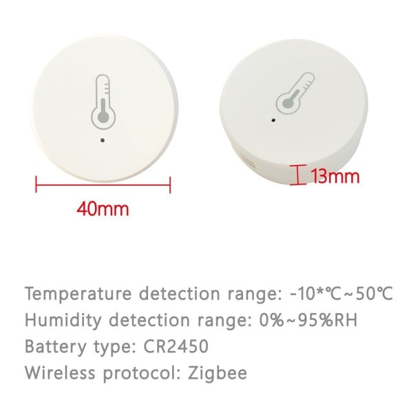 Lämpötila ja kosteus anturi toimi Alexa Google Home Smart Home Smart Life