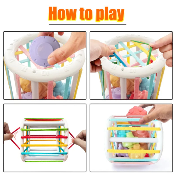Fargerike Form Blokker Sortering Spill Baby Montessori Læring Pedagogiske  Leker 3c94 | Fyndiq