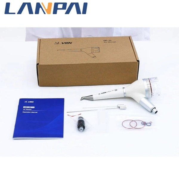 Dental Air Flow Prophy Unit Teeh Whitening Spary Poler 4 hål Polering Tandvård Sandblästring Maskin