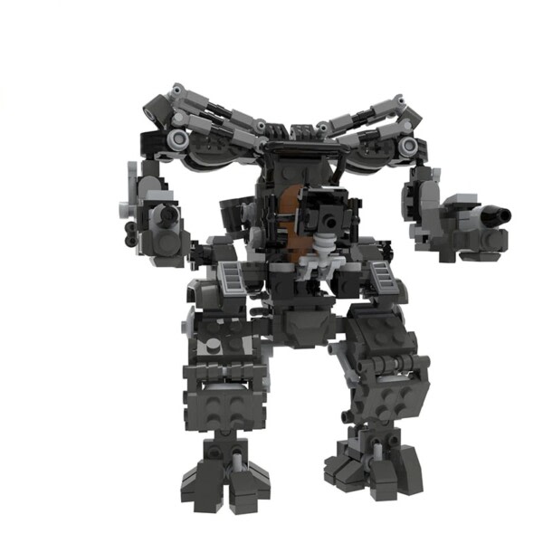 Matrix APU Robot Building Blocks Kit Classic Sci-fi Movie Mecha Zion Machine Monster