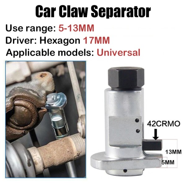 Hydraul Stöt Dämpare Demontering Verktyg Klo Bol Huvud Sving Arm Fjädring Separator