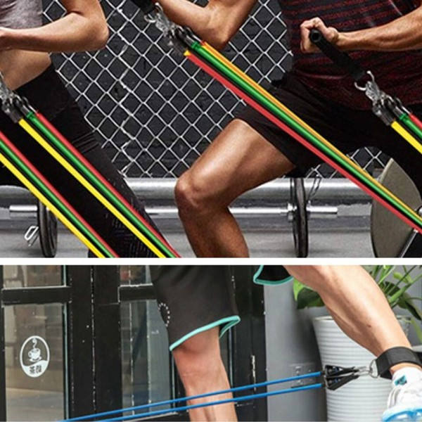 Motstånd Band Motion Fitness Band Träning Ut Styrka Träning Utrustning Träningspass Band Set