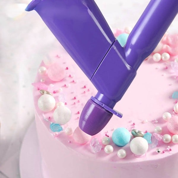 DIY Plast Perle Applikator Fondant Kake Dekorering Verktøy Perle Ball Applikator