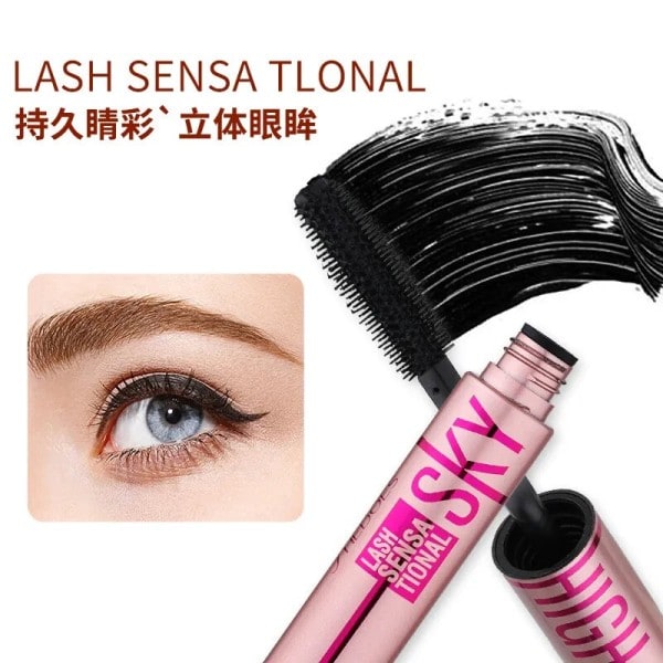 Øyenvipper Forlengelse Mascara Langvarig Vanntett Kvinner Koreansk Silkeaktig Vipper