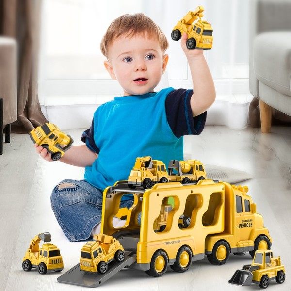 Kuljetin kuorma-auto lelut autot tekniikka  ajoneuvot  kaivinkone puskutraktori kuorma-auto malli sarjat