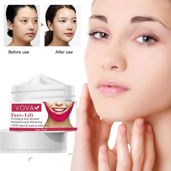 30ML Face Lifting Blankning Cream Ansiktsbehandling Firming Kraftfull V-Line Återfuktande Anti-rynk Anti-Aging Ansikts Crème