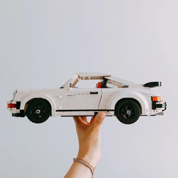 1485PCS Teknisk Porscheed 911 Retro Racing Bil High-Tech Modell Byggnadsblock