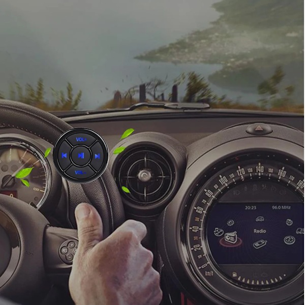 Trådløs Bluetooth Fjernbetjening Controller Medie knap