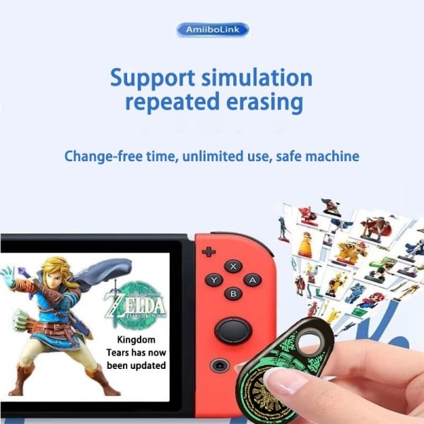 NFC Card Tears of The Kingdom Breath of The Wild Switch Game Chip Animal Crossing Splatoon