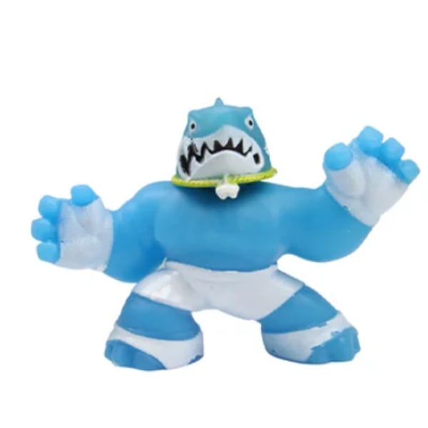 Action Figur Super helt Of Goo Jit Zu Squeeze Squishy Rising Anti Stress Leker Gummi Dukker