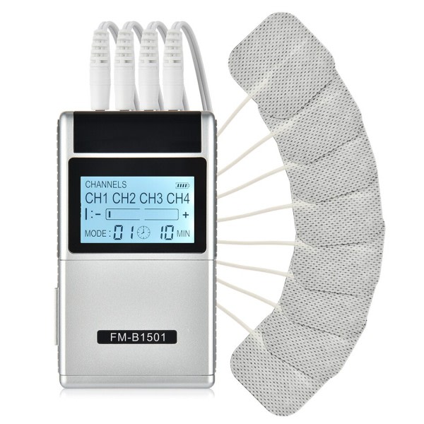 15 Modes EMS Elektrisk Muskel Stimulator TENS Fysioterapi Puls Fuld Krop Massager Maskin