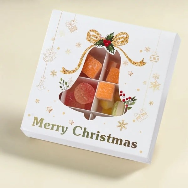 Jul Cookie Eske Godteri Esker Eske God jul Dekorasjon Til Hjem Jul Tre pynt