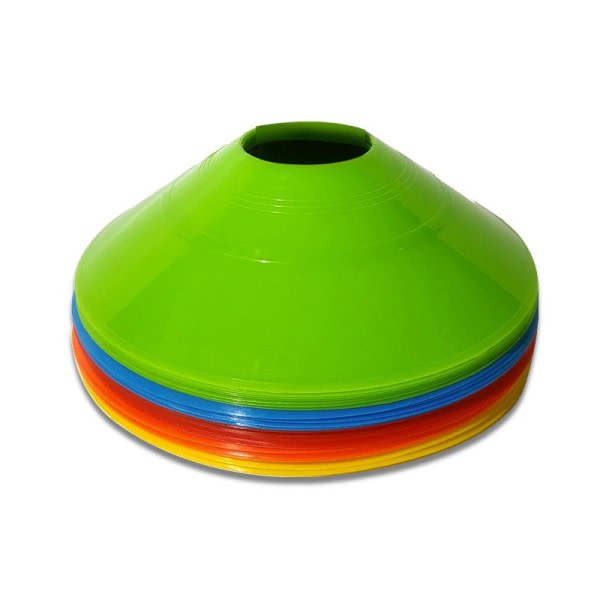 10st Cone Set Fotboll Träningsutrustning för Kid Pro Disc Cones Agility Motion Hinder Undvika Sport Träning Tillbehör