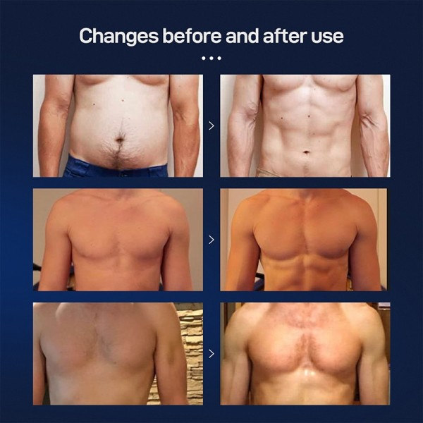 Män Bröst Shaper Spray Celluliter Remover Gå ner Vikt Blankning Bröst Make Sexig Kropp Fett Bränning