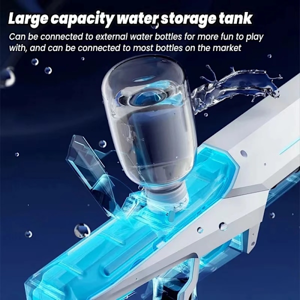 Vatten pistol induktion vatten absorberande högteknologi spray pool utomhus strand vatten kamp leksak