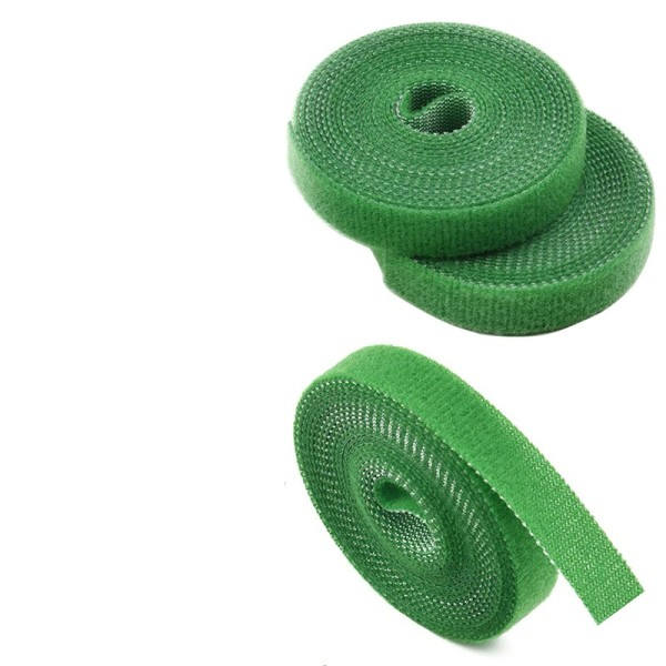 3 Ruller Grøn Have Sejlgarn Plante Slips Nylon Plante Bandage Have Krog løkke Bambus Rand Wrap Støtte Have Tilbehør
