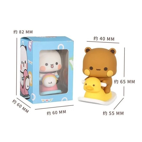 Mitao Panda Bubu Dudu Figur Model Gave Spændende Samlerobjekt Nødt Action Kawaii Bjørn Legetøj