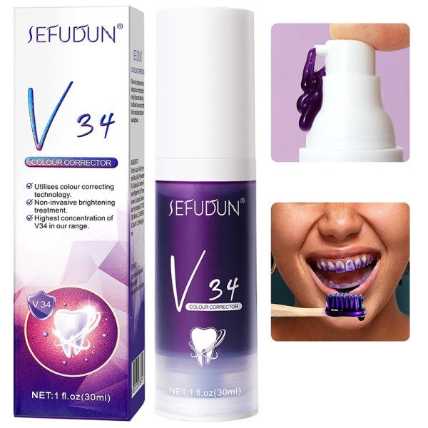 30 ml tänder blekning tandkräm  färg tand korrigering blekmedel