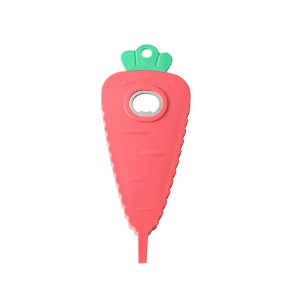 Creative Gulrot kjøleskap magnet klistremerke krukke åpner Easy Grip flaske åpner