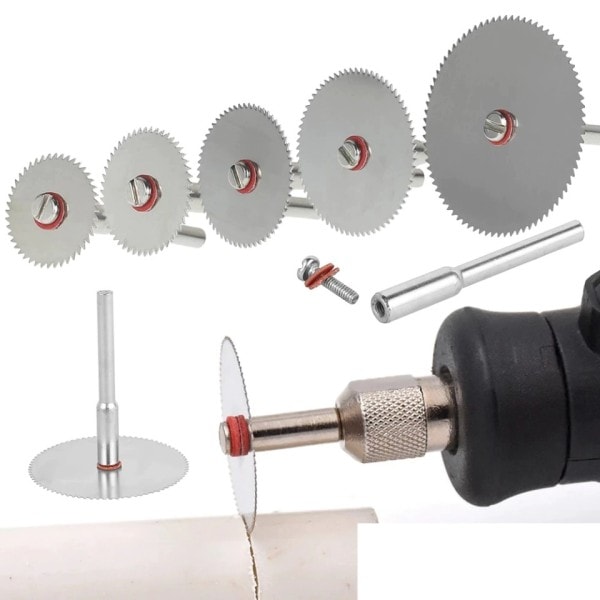 Mini sirkelsag blad elektrisk sliping kutte skive roterende verktøy for dremel metall kutter strøm verktøy