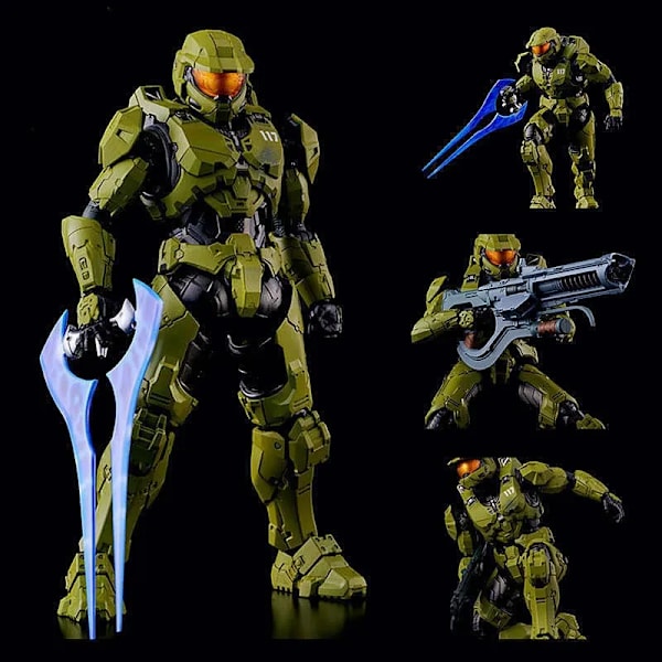 Väktare Mästare Hövding Infinate Mjolnir Mark Vi Gen3 Action Figur Samling John117 Movable Modell Leksaker