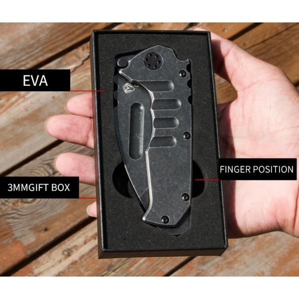 Stål camping kniv jakt kniv vikbar överlevnad kniv