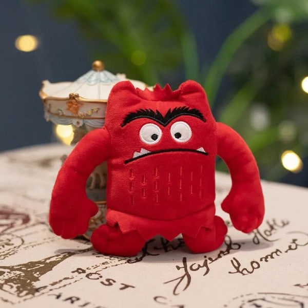 Farven Monsteret Følelser Plys Legetøj Baby Please Plushie Søde Fyldte Dukker