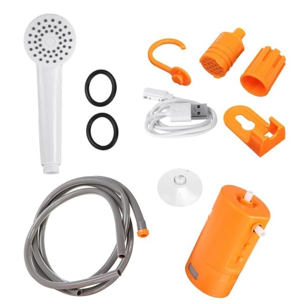 Auton pesu DC 12V auto pesukone yleinen ulko telttailu matka suihku