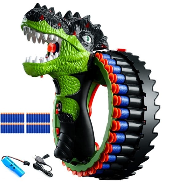 Drenge Dinosaur Legetøj Dino Dyr Model Elektrisk blød kugle pistol Skydning Tyrannosaurus Rex Børn Kæledyr