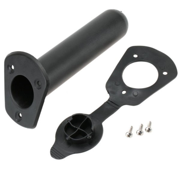 2 stk Plast Flush Mount Fiske Stang Holder Cap