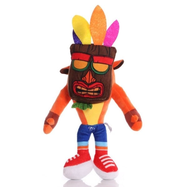 26 cm Crash Bandicoot crazy trilogi serier plysch docka Söt djur Varg stoppad plysch leksaker