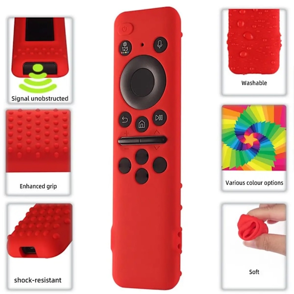 TV fjärrkontroll skydd fodral fodral för SAMSUNG BN59-01432A/01432B/01432D/01432J/01436B/TM2360E/TM2360F+0139F+0132B
