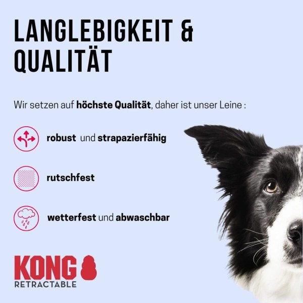 Ultimate Optrækbar Hund Snor Ekstra Large