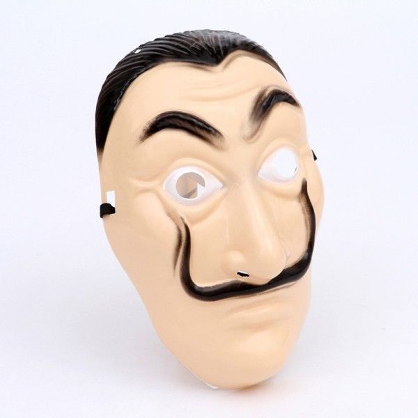 Elokuva Salvador Dali Naamio Elokuva Paperin talo La Casa De Papel Cosplay tarvikkeet Halloween naamiot