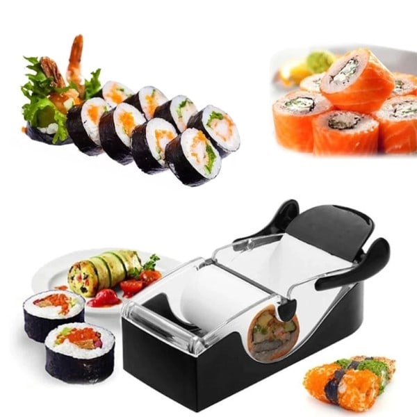 Magisk Ris Mugg Sushi Maker Roller Machine Grønnsak Kjøtt Sushi Rolling Tool