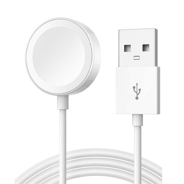 Kabel för Apple Watch Laddare serier 7 8 6 5 4 SE 3 in 1 USB Snabb Portabel Laddningsstation