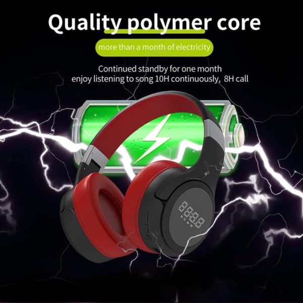 Langattomat kuulokkeet kohinanvaimennus Bluetooth nappikuulokkeet stereo taitettava urheilu kuulokkeet mikrofonilla