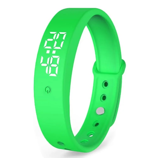 LED Digitalt Smart Armband med Kroppstemperatur Mätare