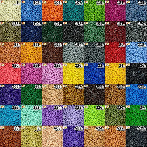 1000 stykker MOC Samle Partikler 6141 Plade Rund 1x1 Prik